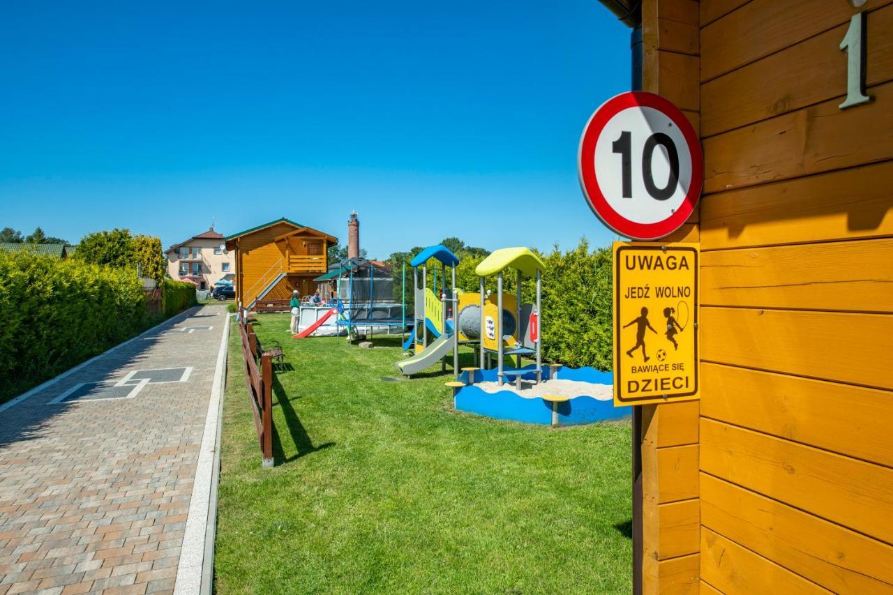 Domki, Apartamenty I Restauracja Wloczega Gąski Kültér fotó